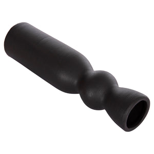 ΕΠΙΤΡΑΠΕΖΙΟ ΚΕΡΑΜΙΚΟ ΔΙΑΚΟΣΜΗΤΙΚΟ SCEPTER HM4614.02 ΜΑΥΡΟ ΜΑΤ Φ8x35Υ εκ. - Pakobazaar