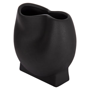 ΕΠΙΤΡΑΠΕΖΙΟ ΚΕΡΑΜΙΚΟ ΔΙΑΚΟΣΜΗΤΙΚΟ GLAΖΕ HM4610.02 ΜΑΥΡΟ ΜΑΤ 26x14x25Υεκ - Pakobazaar