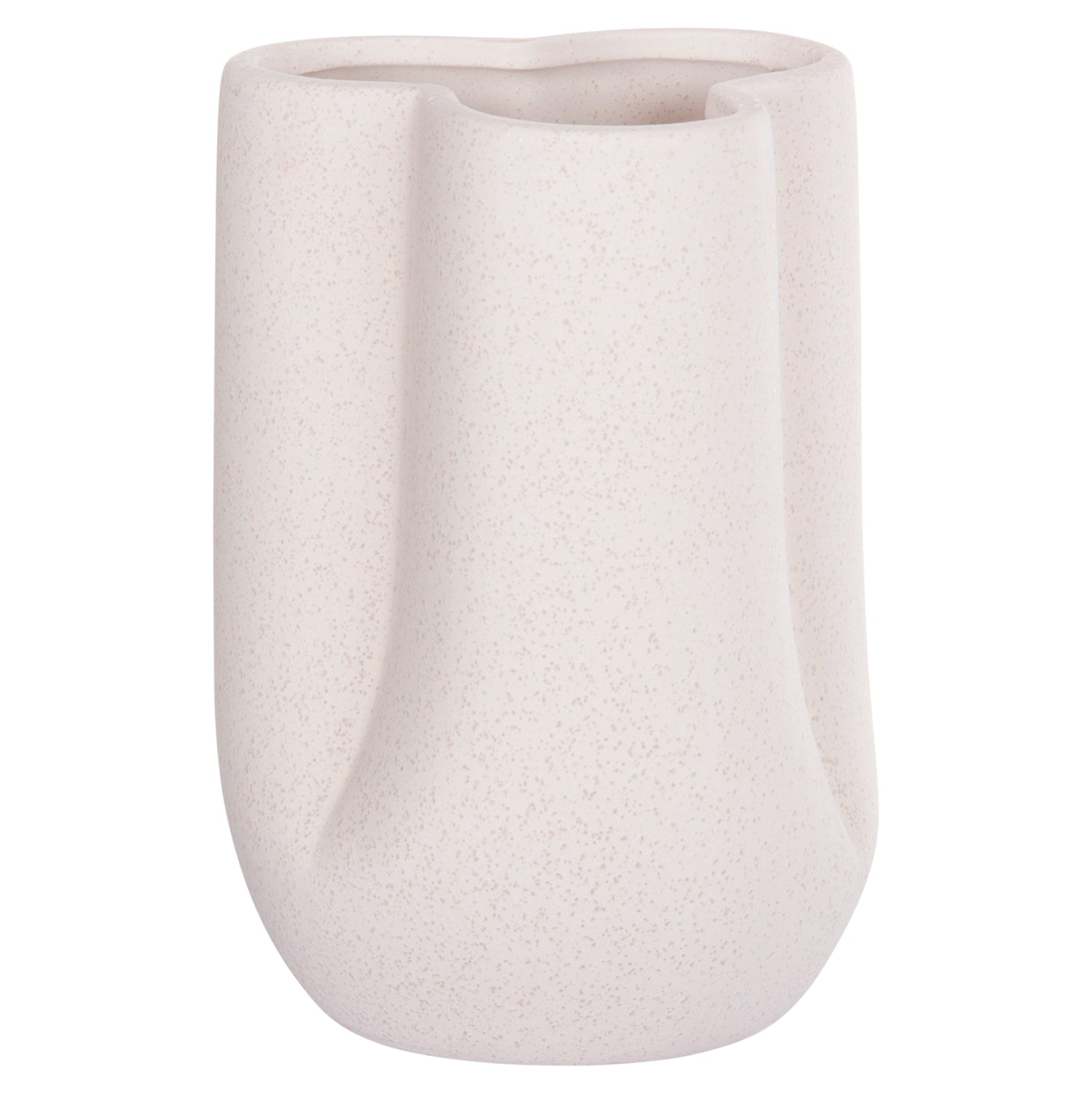 ΕΠΙΤΡΑΠΕΖΙΟ ΚΕΡΑΜΙΚΟ ΔΙΑΚΟΣΜΗΤΙΚΟ GLAΖΕ HM4613.01 ΚΡΥΣΤΑΛΛΙΚΟ ΥΠΟΛΕΥΚΟ Φ16x22Υεκ - Pakobazaar