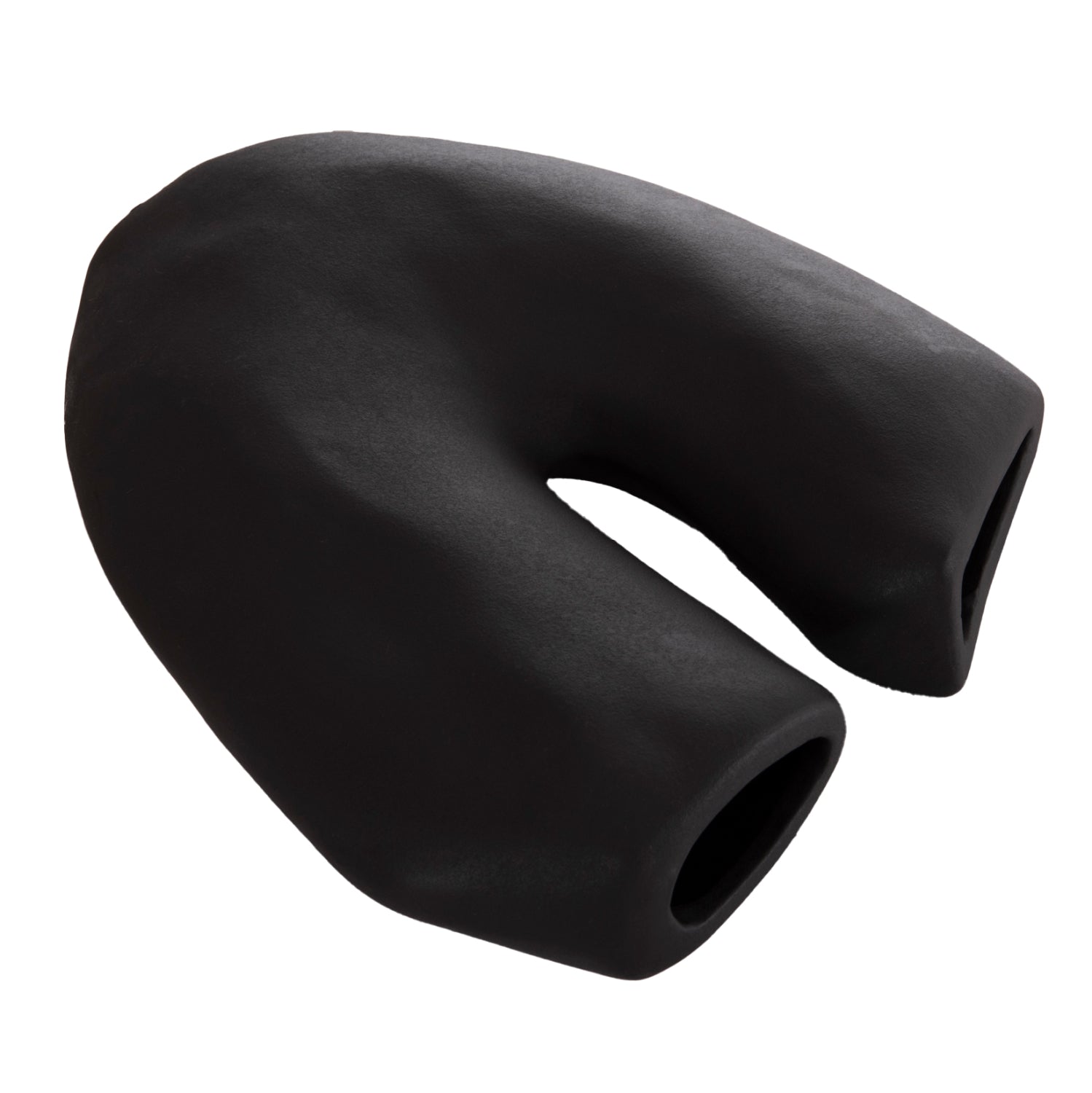 ΕΠΙΤΡΑΠΕΖΙΟ ΚΕΡΑΜΙΚΟ ΔΙΑΚΟΣΜΗΤΙΚΟ ARKEN HM4618.02 ΜΑΥΡΟ ΜΑΤ 29x8x37Υεκ - Pakobazaar