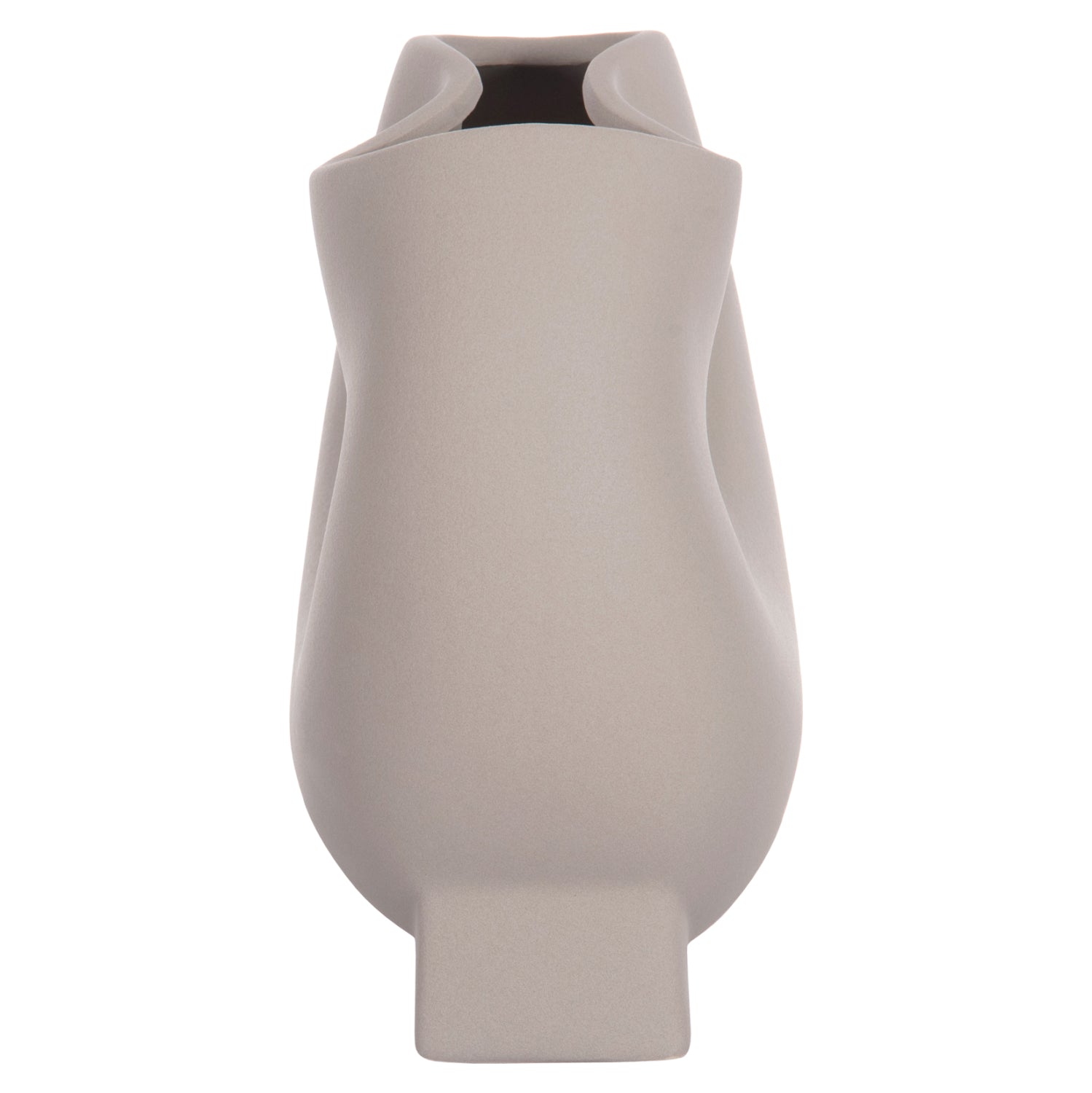 ΕΠΙΤΡΑΠΕΖΙΟ ΚΕΡΑΜΙΚΟ ΔΙΑΚΟΣΜΗΤΙΚΟ GLAΖΕ HM4610.03 ΓΚΡΙ ΜΑΤ 26x14x25Υεκ - Pakobazaar
