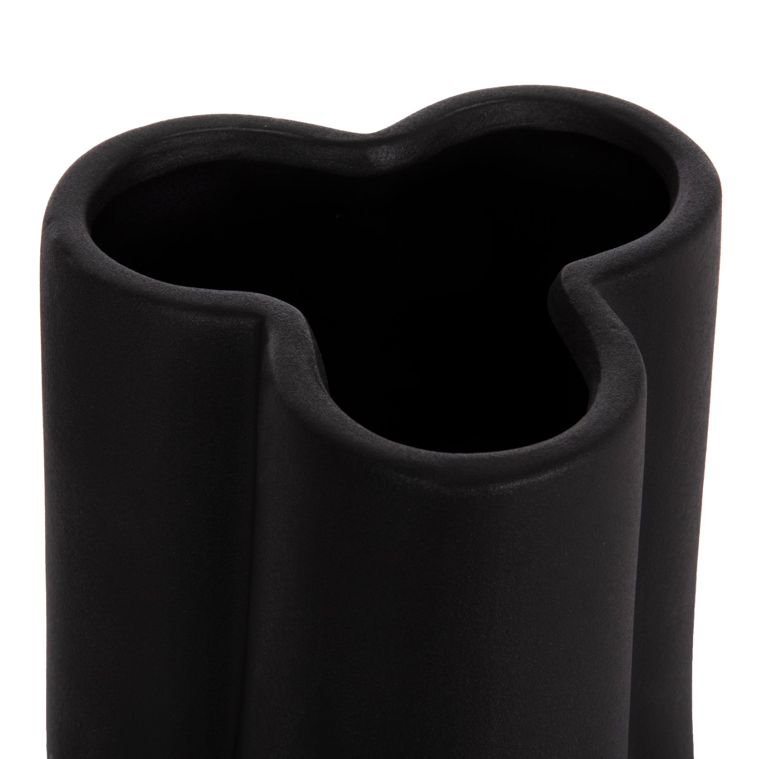 ΕΠΙΤΡΑΠΕΖΙΟ ΚΕΡΑΜΙΚΟ ΔΙΑΚΟΣΜΗΤΙΚΟ GLAΖΕ HM4613.02 ΜΑΥΡΟ ΜΑΤ Φ16x22Υεκ - Pakobazaar