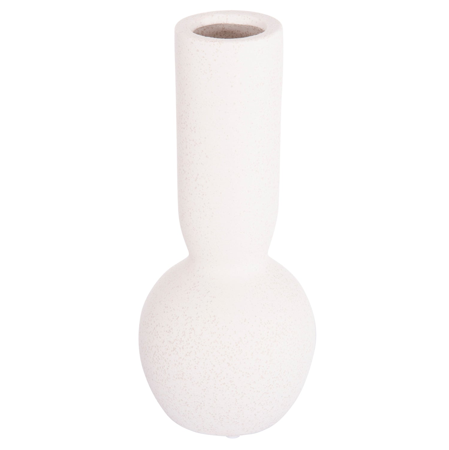 ΕΠΙΤΡΑΠΕΖΙΟ ΚΕΡΑΜΙΚΟ ΔΙΑΚΟΣΜΗΤΙΚΟ GALAD HM4616.01 ΚΡΥΣΤΑΛΛΙΚΟ ΥΠΟΛΕΥΚΟ Φ11x26Υεκ - Pakobazaar