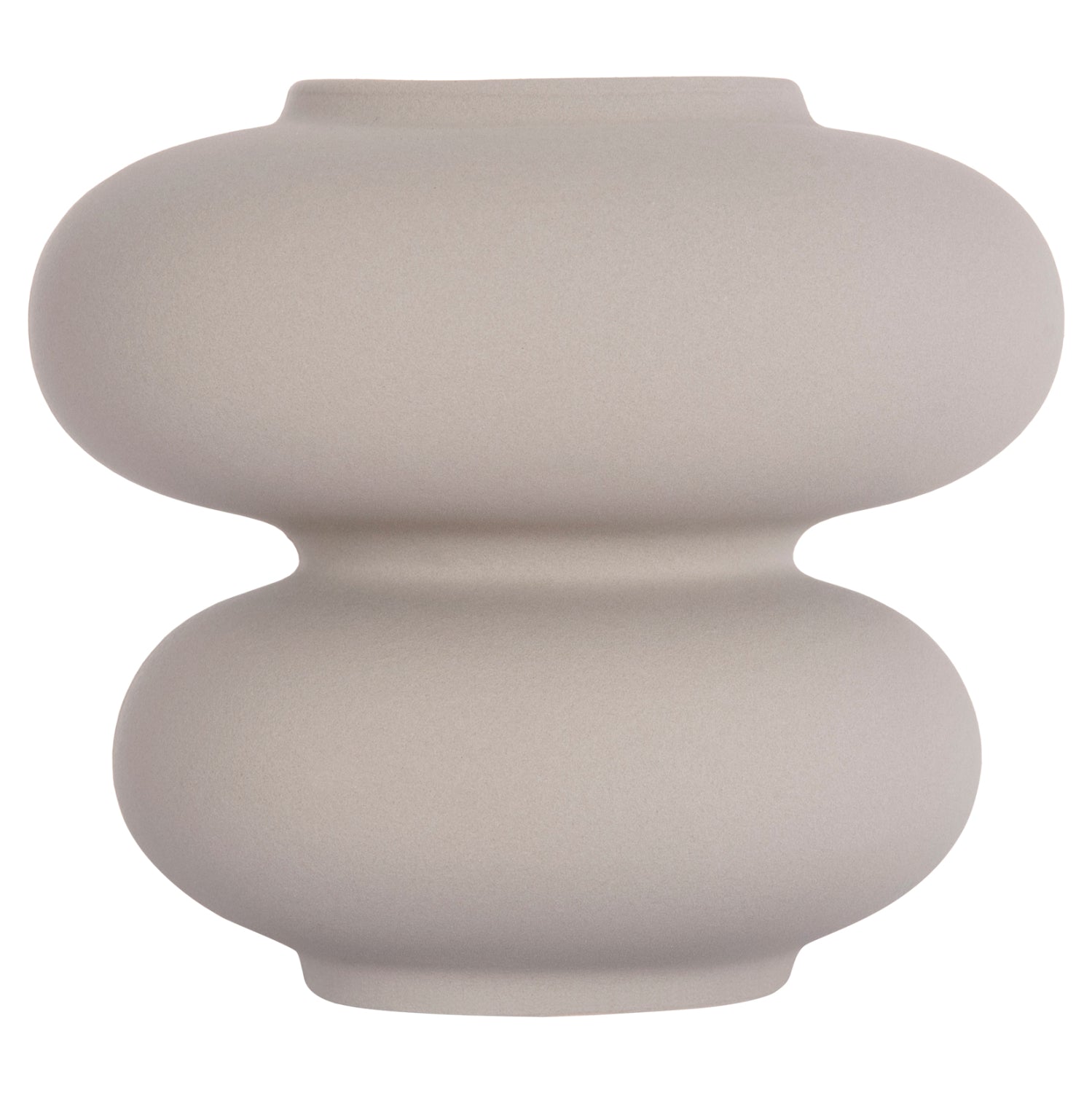 ΕΠΙΤΡΑΠΕΖΙΟ ΚΕΡΑΜΙΚΟ ΔΙΑΚΟΣΜΗΤΙΚΟ ROOK HM4629.03 ΓΚΡΙ ΜΑΤ Φ18x17Υεκ - Pakobazaar