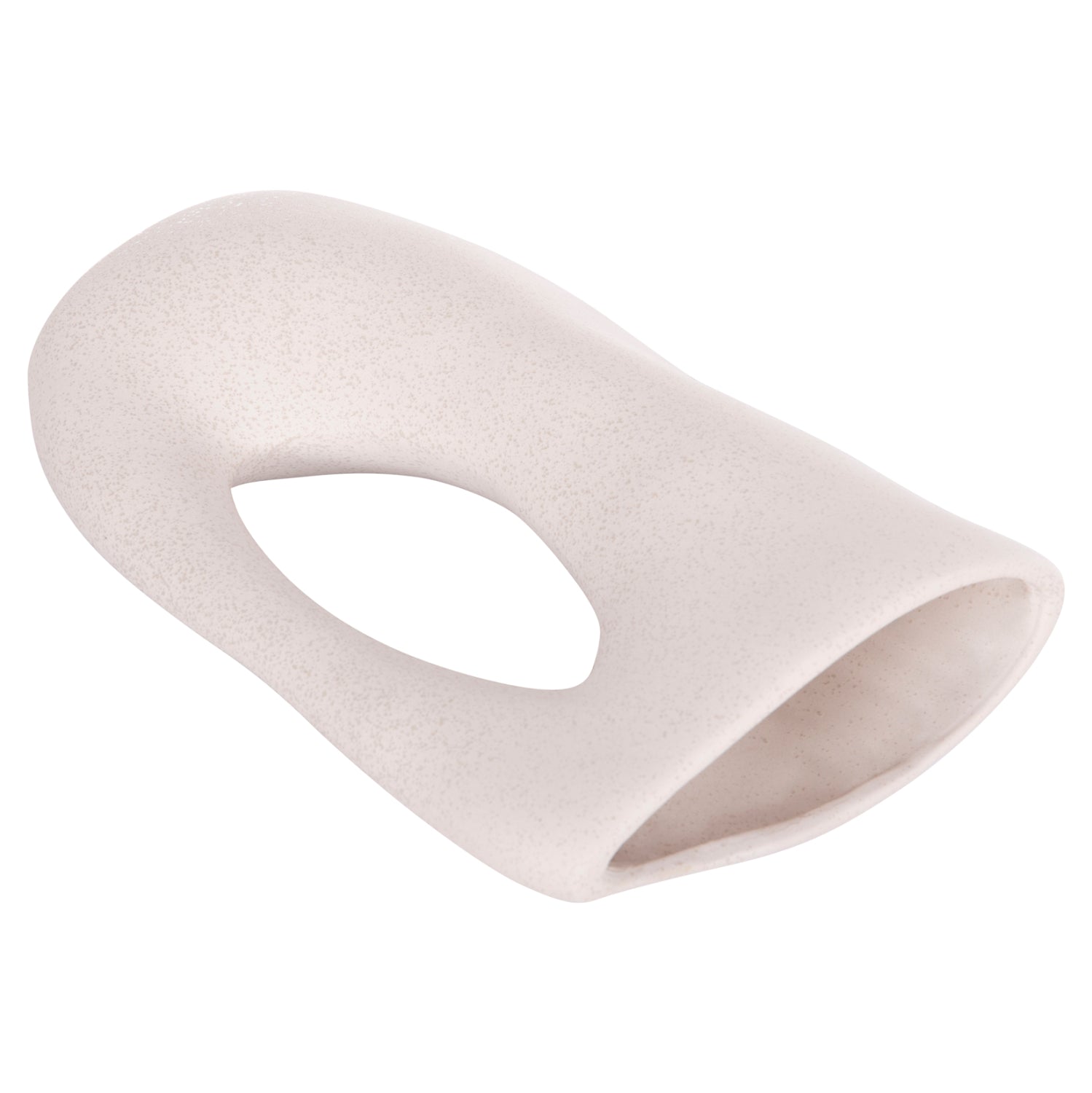 ΕΠΙΤΡΑΠΕΖΙΟ ΚΕΡΑΜΙΚΟ ΔΙΑΚΟΣΜΗΤΙΚΟ SEBOR HM4626.01 ΥΠΟΛΕΥΚΟ ΚΡΥΣΤΑΛΛΙΚΟ 21x8x35.5Υεκ - Pakobazaar