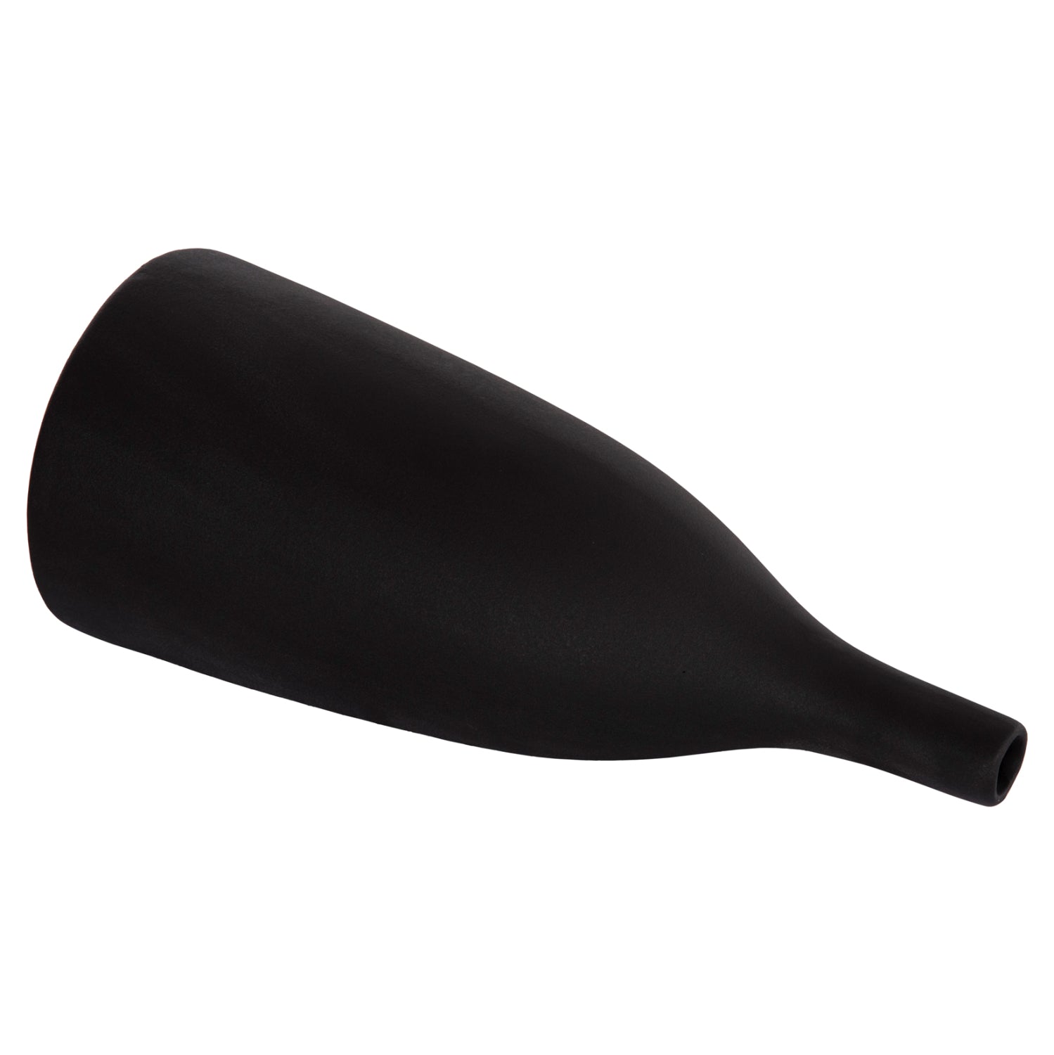 ΕΠΙΤΡΑΠΕΖΙΟ ΚΕΡΑΜΙΚΟ ΔΙΑΚΟΣΜΗΤΙΚΟ GALAD HM4635.02 ΜΑΥΡΟ ΜΑΤ Φ14x33,5Υεκ - Pakobazaar