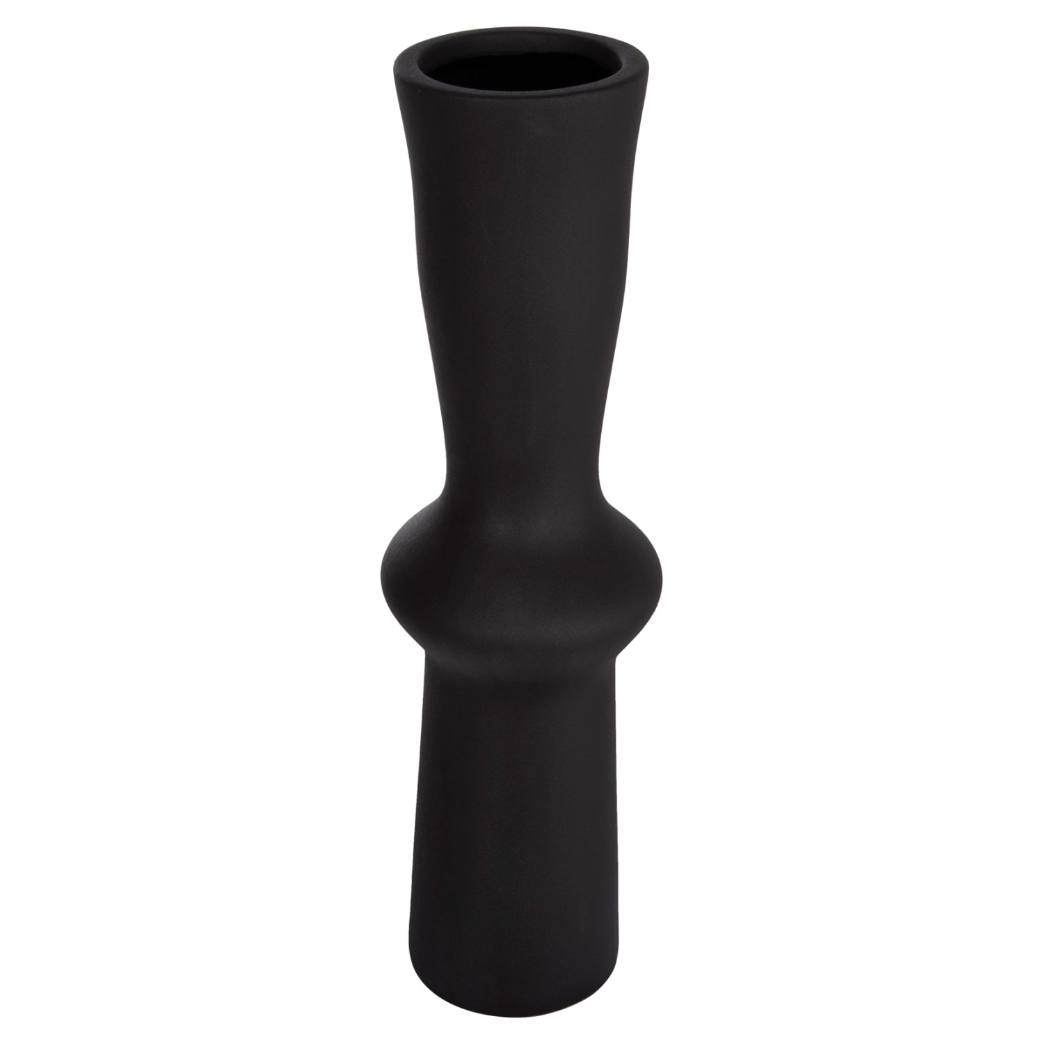 ΕΠΙΤΡΑΠΕΖΙΟ ΚΕΡΑΜΙΚΟ ΔΙΑΚΟΣΜΗΤΙΚΟ SCEPTER HM4637.02 ΜΑΥΡΟ ΜΑΤ Φ14x50Υεκ - Pakobazaar