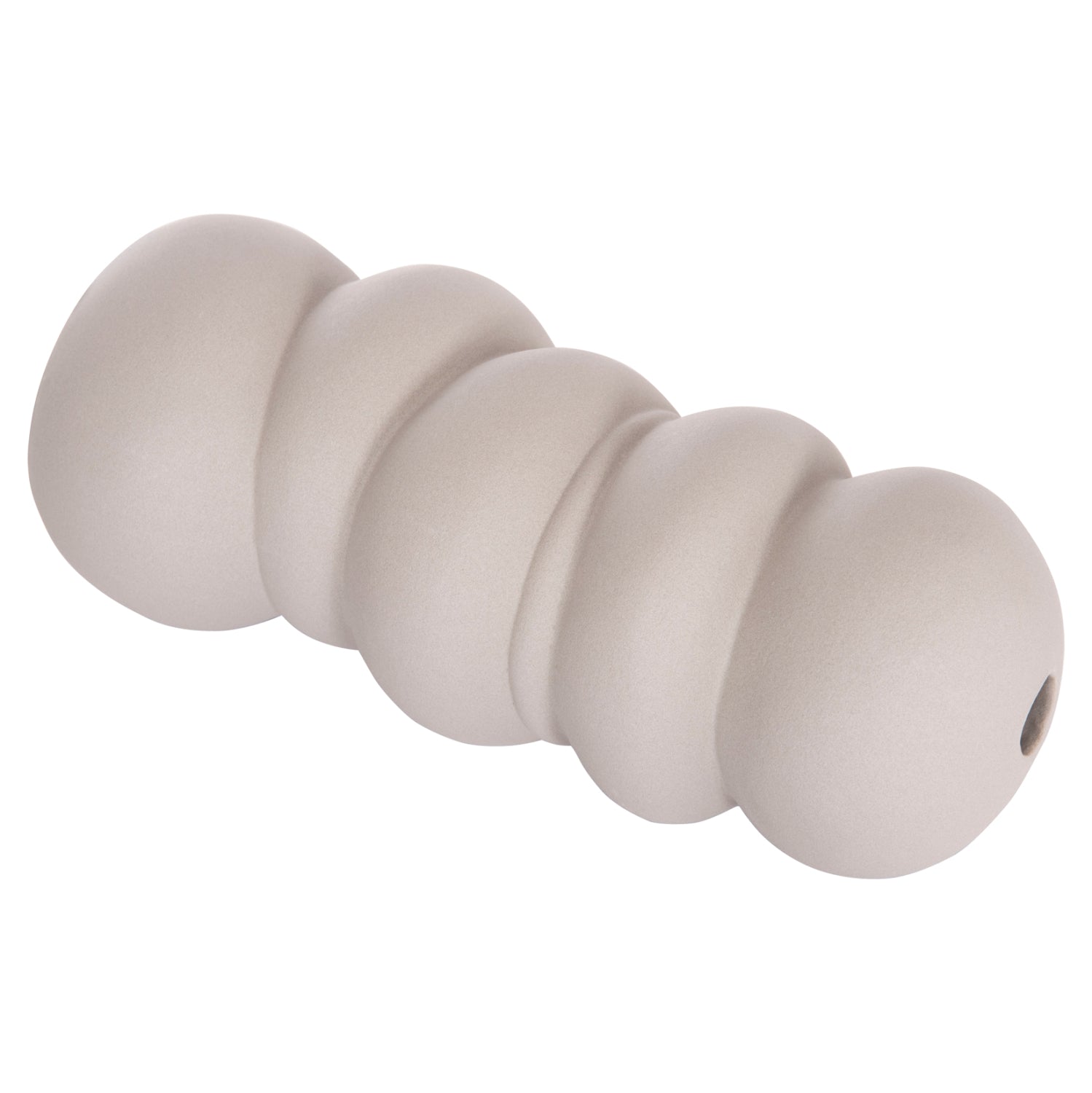 ΕΠΙΤΡΑΠΕΖΙΟ ΚΕΡΑΜΙΚΟ ΔΙΑΚΟΣΜΗΤΙΚΟ ROOK HM4630.03 ΓΚΡΙ ΜΑΤ Φ12x30Υ εκ. - Pakobazaar