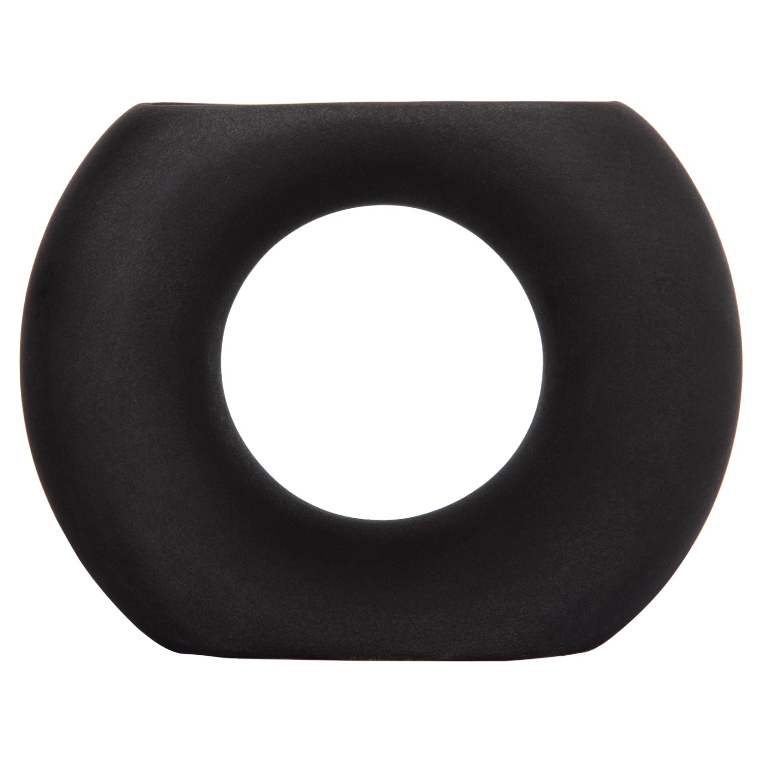 ΕΠΙΤΡΑΠΕΖΙΟ ΚΕΡΑΜΙΚΟ ΔΙΑΚΟΣΜΗΤΙΚΟ ELLIPTO HM4646.02 ΜΑΥΡΟ ΜΑΤ 18x6,5x14Υεκ - Pakobazaar