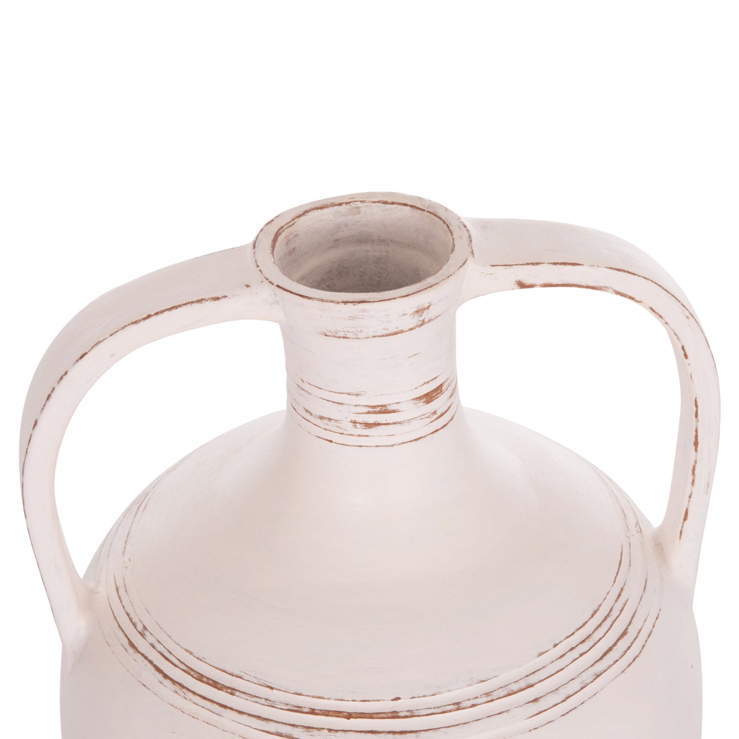 ΔΙΑΚΟΣΜΗΤΙΚΟΣ ΑΜΦΟΡΕΑΣ FEAX HM4676.02L ΛΕΥΚΗ ΤΕΡΑΚΟΤΑ--35x35x58Υεκ.