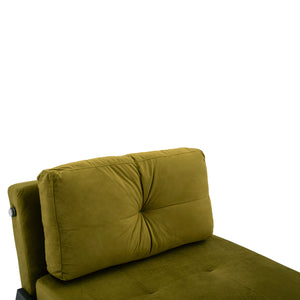 HM3078.13 ΠΟΛΥΘΡΟΝΑ ΚΡΕΒΑΤΙ, ΒΕΛΟΥΔΟ ΛΑΔΙ  95x92x66Υ εκ. - Pakobazaar