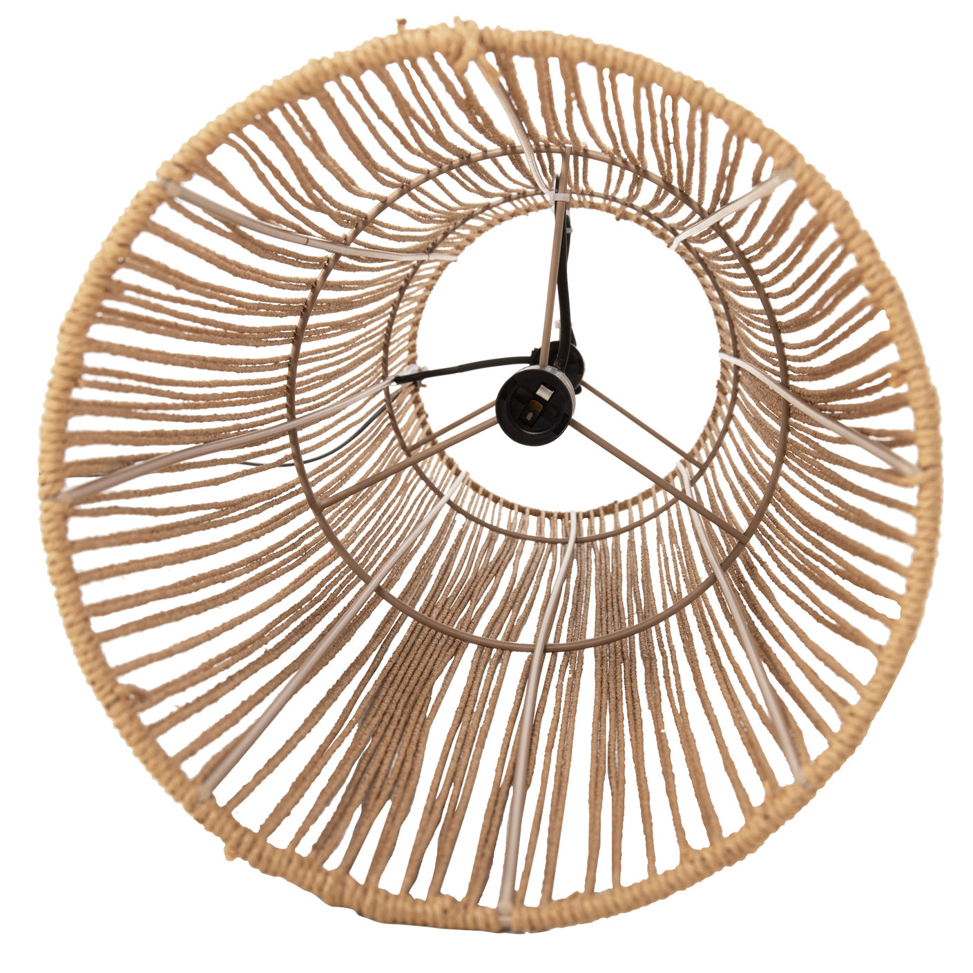 ΦΩΤΙΣΤΙΚΟ ΔΑΠΕΔΟΥ HM4341 ΜΕΤΑΛΛΟ-PAPER ROPE ΣΕ ΜΠΕΖ ΑΜΜΟΥ Φ26Χ120,5Υεκ. - Pakobazaar