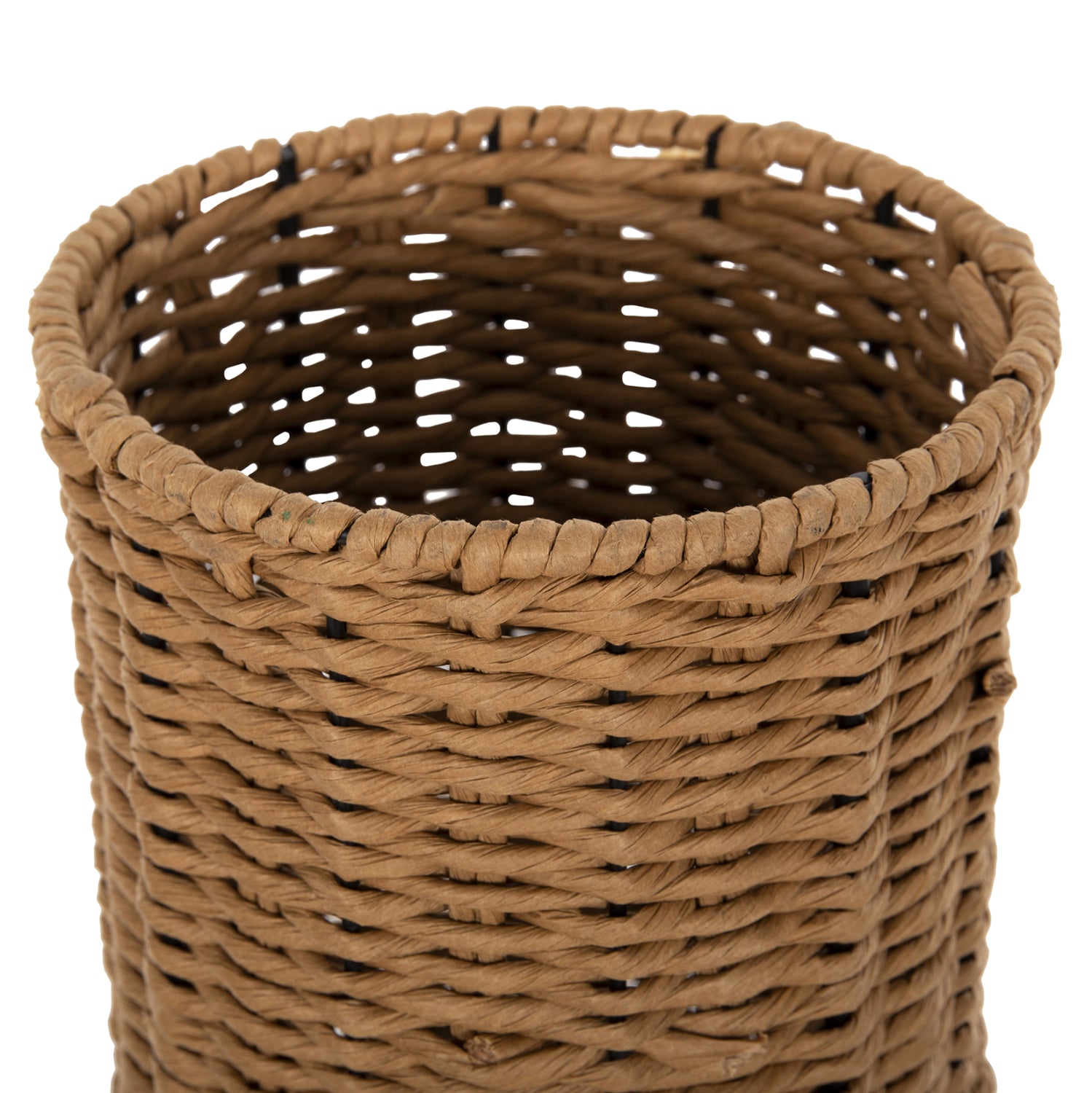 ΦΩΤΙΣΤΙΚΟ ΔΑΠΕΔΟΥ HM4342 ΜΕΤΑΛΛΟ-PAPER ROPE ΣΕ ΜΠΕΖ ΑΜΜΟΥ-ΜΑΥΡΟ Φ20X120Υεκ. - Pakobazaar