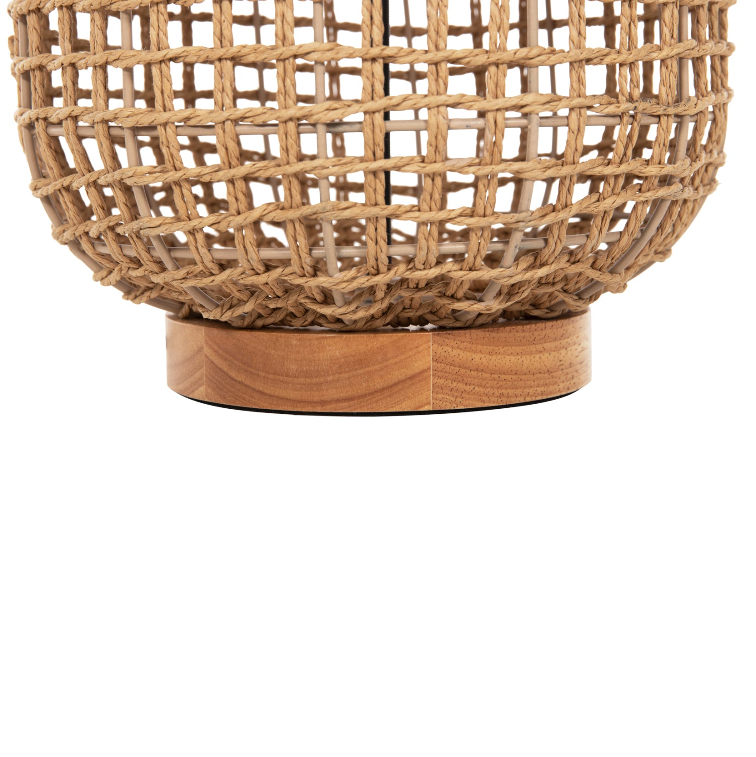 ΦΩΤΙΣΤΙΚΟ ΔΑΠΕΔΟΥ HM4359 ΜΕΤΑΛΛΟ-PAPER ROPE ΣΕ ΚΑΦΕ-2 ΛΑΜΠΕΣ Φ25x78,5Υεκ. - Pakobazaar