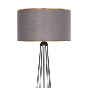 ΦΩΤΙΣΤΙΚΟ ΔΑΠΕΔΟΥ HUE HM7581.11 ΜΕΤΑΛΛΙΚΟ ΓΚΡΙ Φ38x144Υεκ. - Pakobazaar