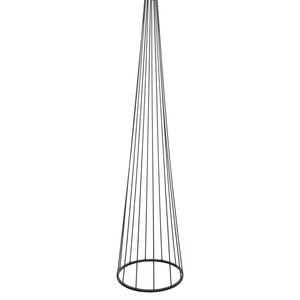 ΦΩΤΙΣΤΙΚΟ ΔΑΠΕΔΟΥ HUE HM7581.11 ΜΕΤΑΛΛΙΚΟ ΓΚΡΙ Φ38x144Υεκ. - Pakobazaar