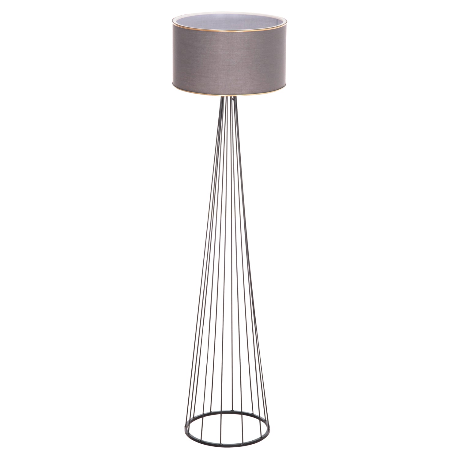 ΦΩΤΙΣΤΙΚΟ ΔΑΠΕΔΟΥ HUE HM7581.11 ΜΕΤΑΛΛΙΚΟ ΓΚΡΙ Φ38x144Υεκ. - Pakobazaar