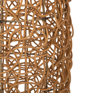 ΦΩΤΙΣΤΙΚΟ ΔΑΠΕΔΟΥ HM7877 RATTAN ΣΕ ΦΥΣΙΚΟ ΧΡΩΜΑ Φ24x62Yεκ. - Pakobazaar