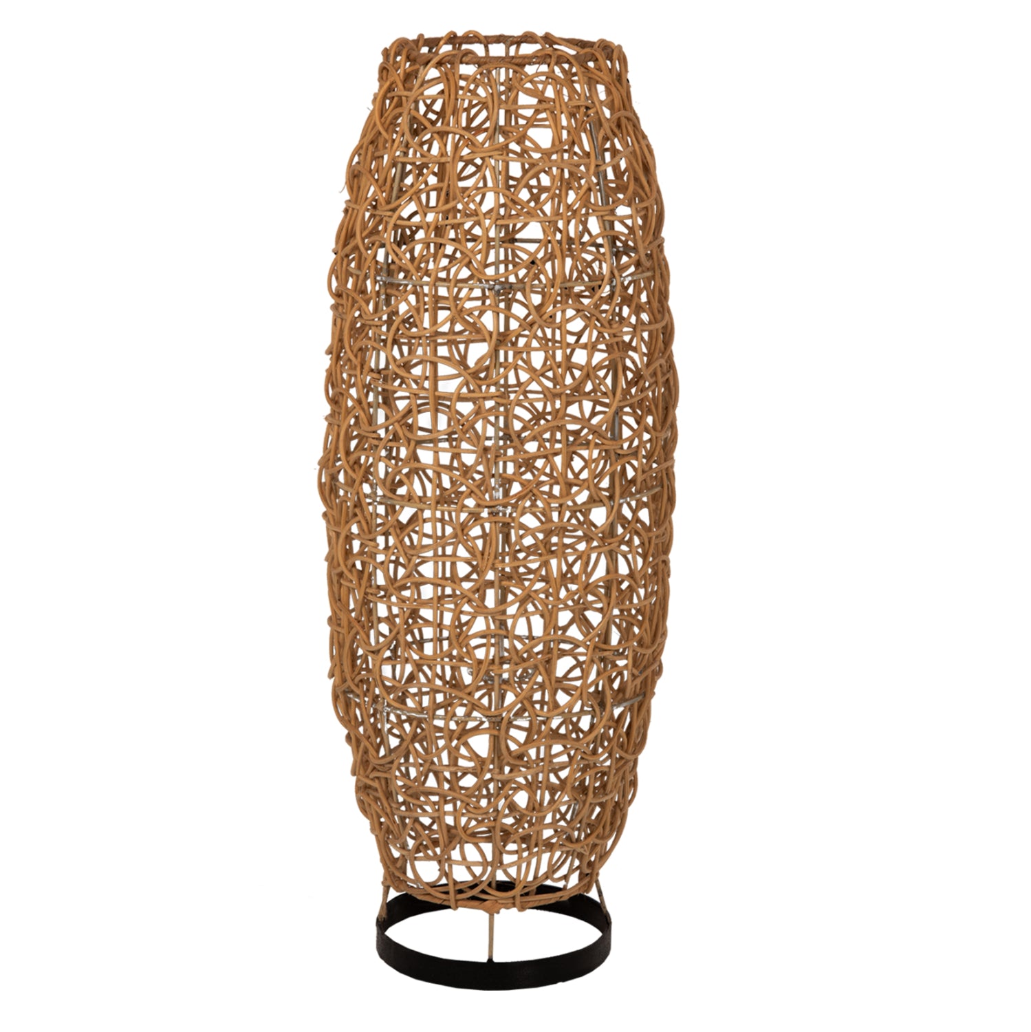ΦΩΤΙΣΤΙΚΟ ΔΑΠΕΔΟΥ HM7877 RATTAN ΣΕ ΦΥΣΙΚΟ ΧΡΩΜΑ Φ24x62Yεκ. - Pakobazaar