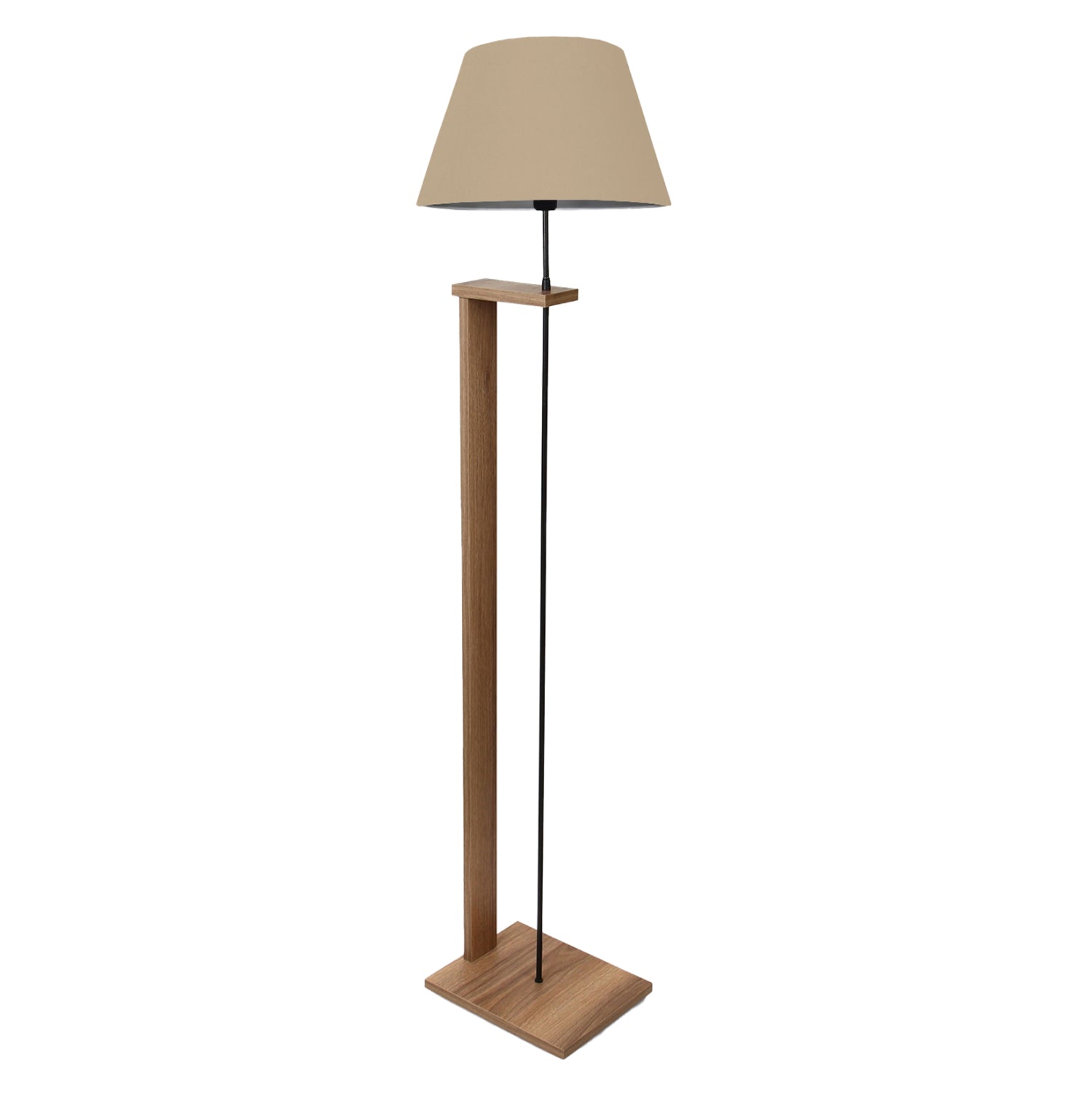 ΦΩΤΙΣΤΙΚΟ ΔΑΠΕΔΟΥ MDF ΚΑΡΥΔΙ ΜΕ ΜΠΕΖ HM7609.03 Φ38x150 εκ. - Pakobazaar