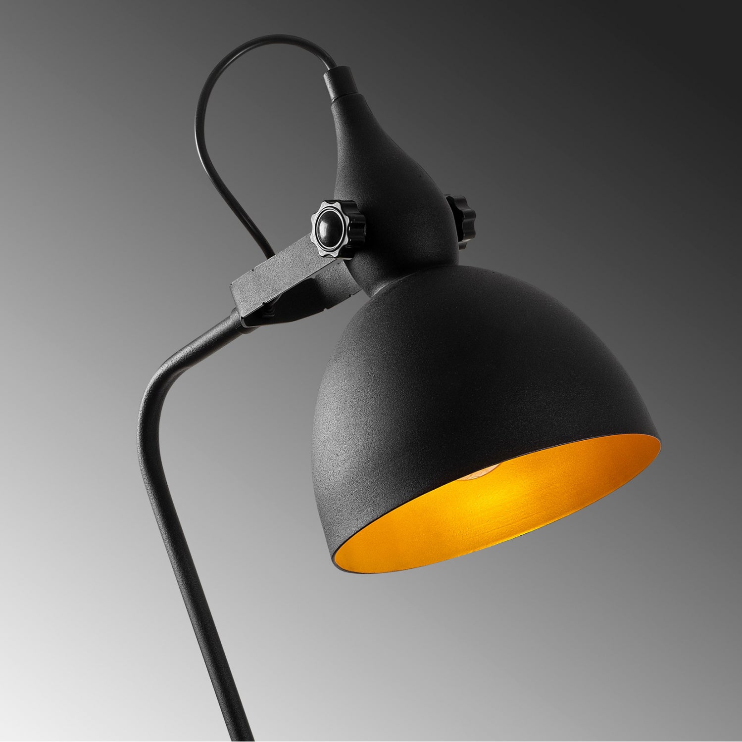 ΦΩΤΙΣΤΙΚΟ ΔΑΠΕΔΟΥ ΜΕΤΑΛΛΙΚΟ ΜΑΥΡΟ HM7342 35x30x183 εκ. - Pakobazaar