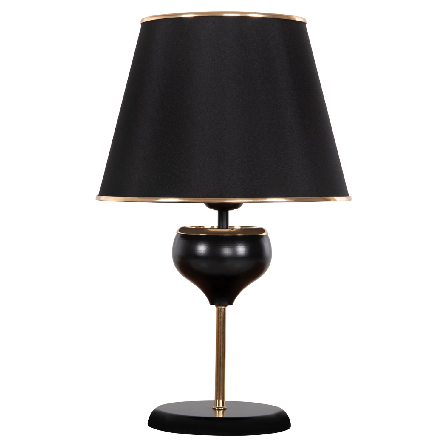 ΦΩΤΙΣΤΙΚΟ ΕΠΙΤΡΑΠΕΖΙΟ ΧΡΥΣΟ ΜΑΥΡΟ ΗΜ7669.01 Φ20x50Y εκ. - Pakobazaar