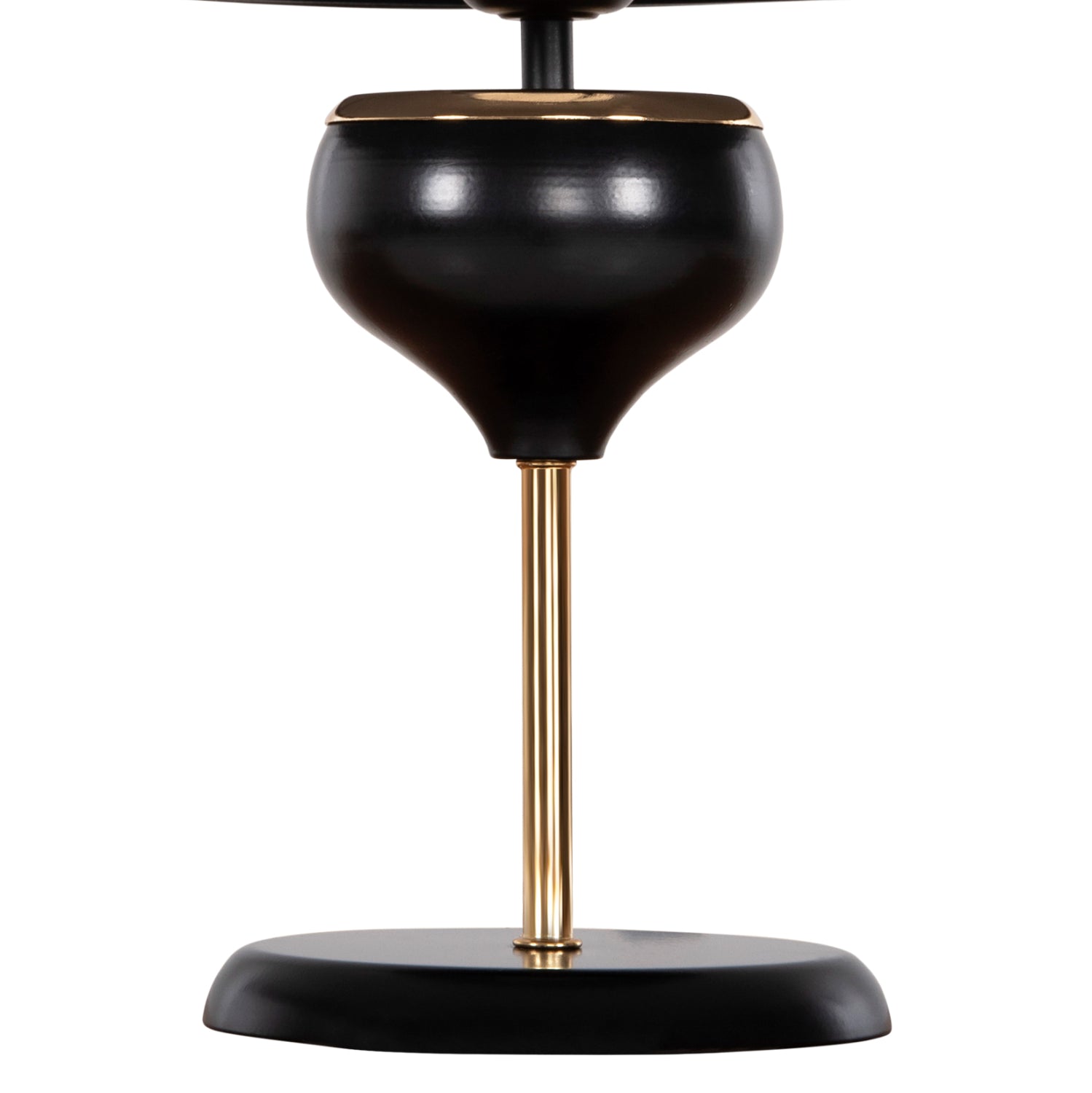 ΦΩΤΙΣΤΙΚΟ ΕΠΙΤΡΑΠΕΖΙΟ ΧΡΥΣΟ ΜΑΥΡΟ ΗΜ7669.01 Φ20x50Y εκ. - Pakobazaar