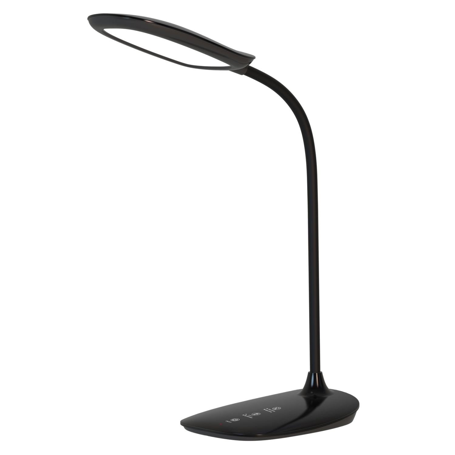ΦΩΤΙΣΤΙΚΟ ΓΡΑΦΕΙΟΥ LED BLAIN HM4444.02 ΜΑΥΡΟ ABS 13,6x17,7x40Υ εκ. - Pakobazaar
