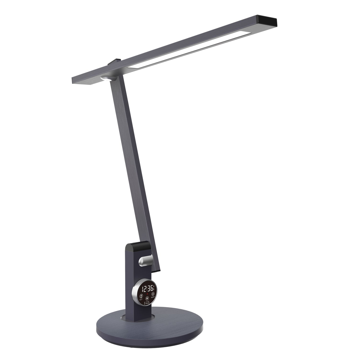 ΦΩΤΙΣΤΙΚΟ ΓΡΑΦΕΙΟΥ LED BLAIN PRO HM4445.07 ΓΚΡΙ ΜΕΤΑΛΛΙΚΟ ΧΡΩΜΑ Φ19x49,9Υεκ. - Pakobazaar
