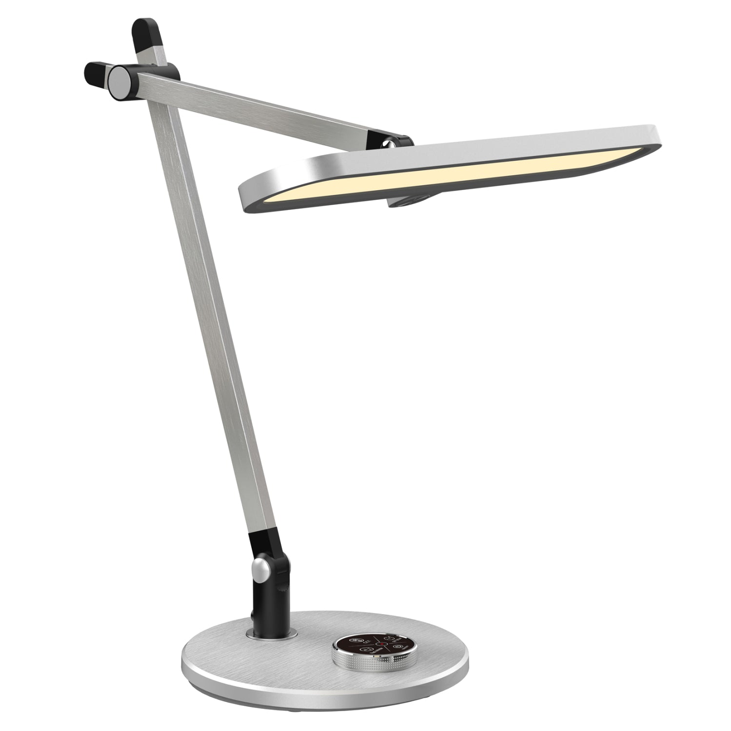 ΦΩΤΙΣΤΙΚΟ ΓΡΑΦΕΙΟΥ LED BLAIN PRO HM4446.08 ΑΣΗΜΙ ΒΑΣΗ ABS-ΑΣΗΜΙ ΑΛΟΥΜΙΝΙΟ 57,5x53Υεκ - Pakobazaar