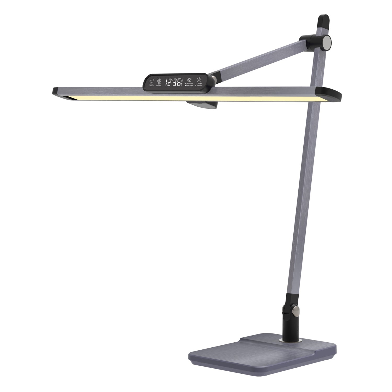 ΦΩΤΙΣΤΙΚΟ ΓΡΑΦΕΙΟΥ LED BLAIN PRO HM4447.07 ΓΚΡΙ ABS ΚΑΙ ΑΛΟΥΜΙΝΙΟ 36,8x81Υεκ - Pakobazaar