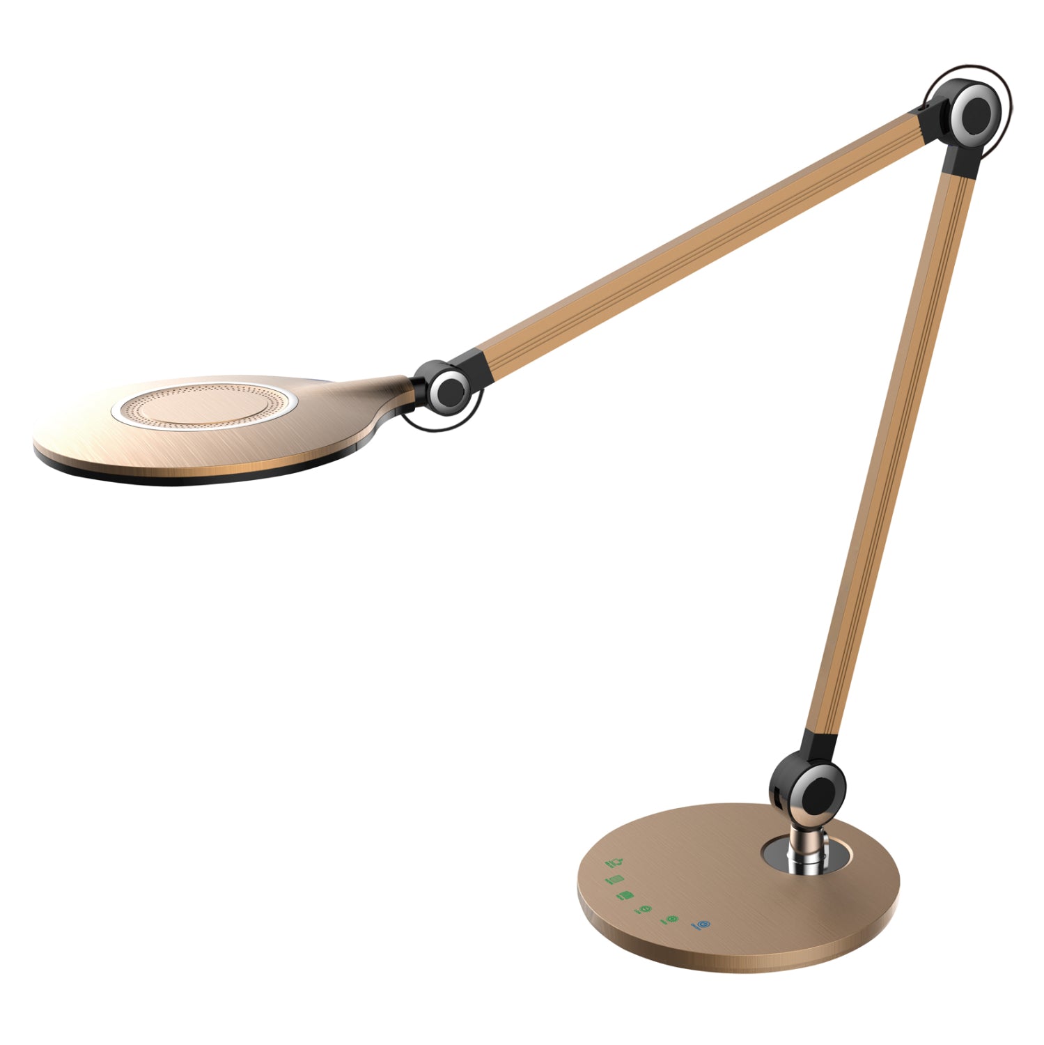 ΦΩΤΙΣΤΙΚΟ ΓΡΑΦΕΙΟΥ LED BLAIN PRO HM4452.09 ΧΡΥΣΟ ΧΡΩΜΑ ABS 55,7x49,7Υεκ. - Pakobazaar