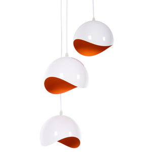 ΦΩΤΙΣΤΙΚΟ ΟΡΟΦΗΣ 3-ΦΩΤΟ HM4166.02 ΜΕΤΑΛΛΙΚΕΣ ΣΦΑΙΡΕΣ ΛΕΥΚΟ-ΠΟΡΤΟΚΑΛΙ Φ20x112Υ - Pakobazaar