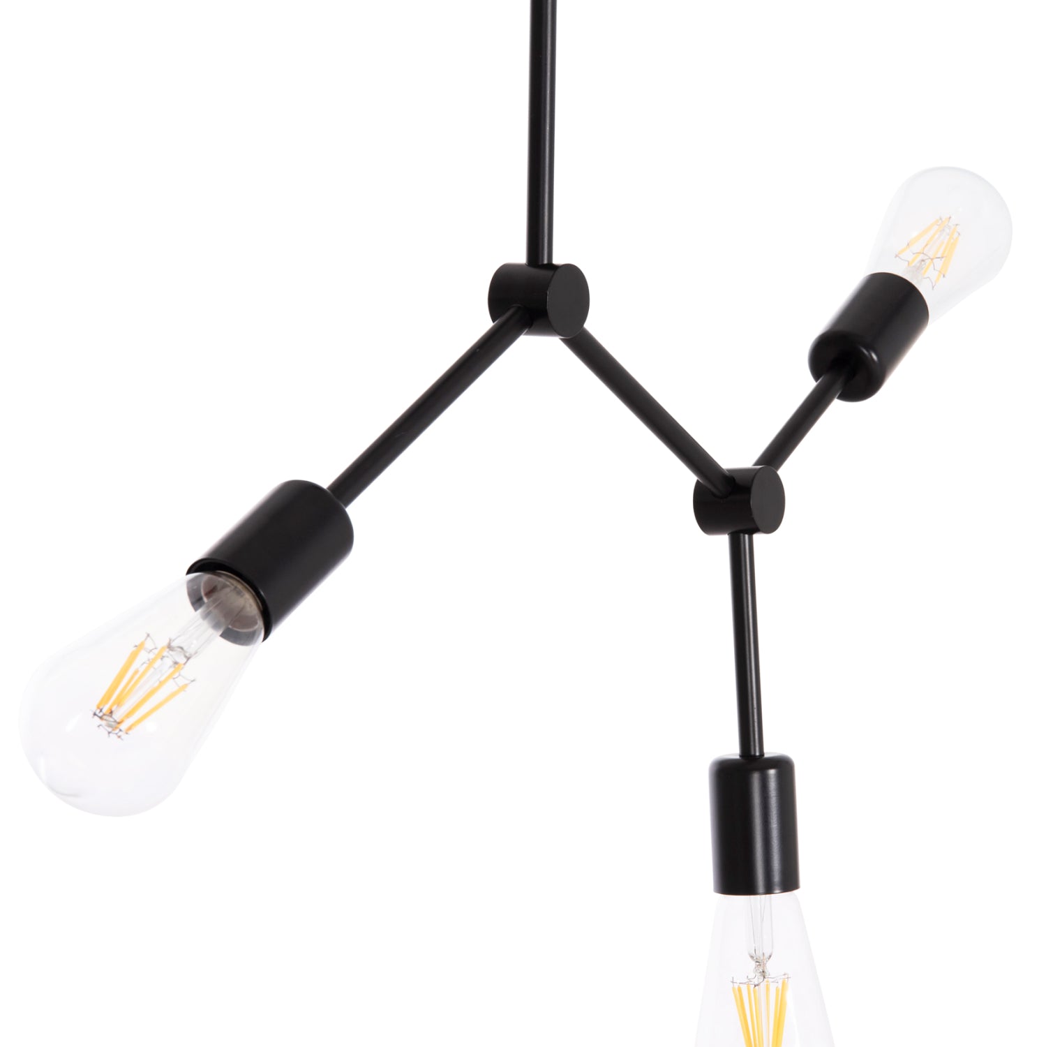 ΦΩΤΙΣΤΙΚΟ ΟΡΟΦΗΣ 3-ΦΩΤΟ LIGHTY HM7404.11 ΜΕΤΑΛΛΟ ΣΕ ΜΑΥΡΟ 52x5x48Υεκ. - Pakobazaar