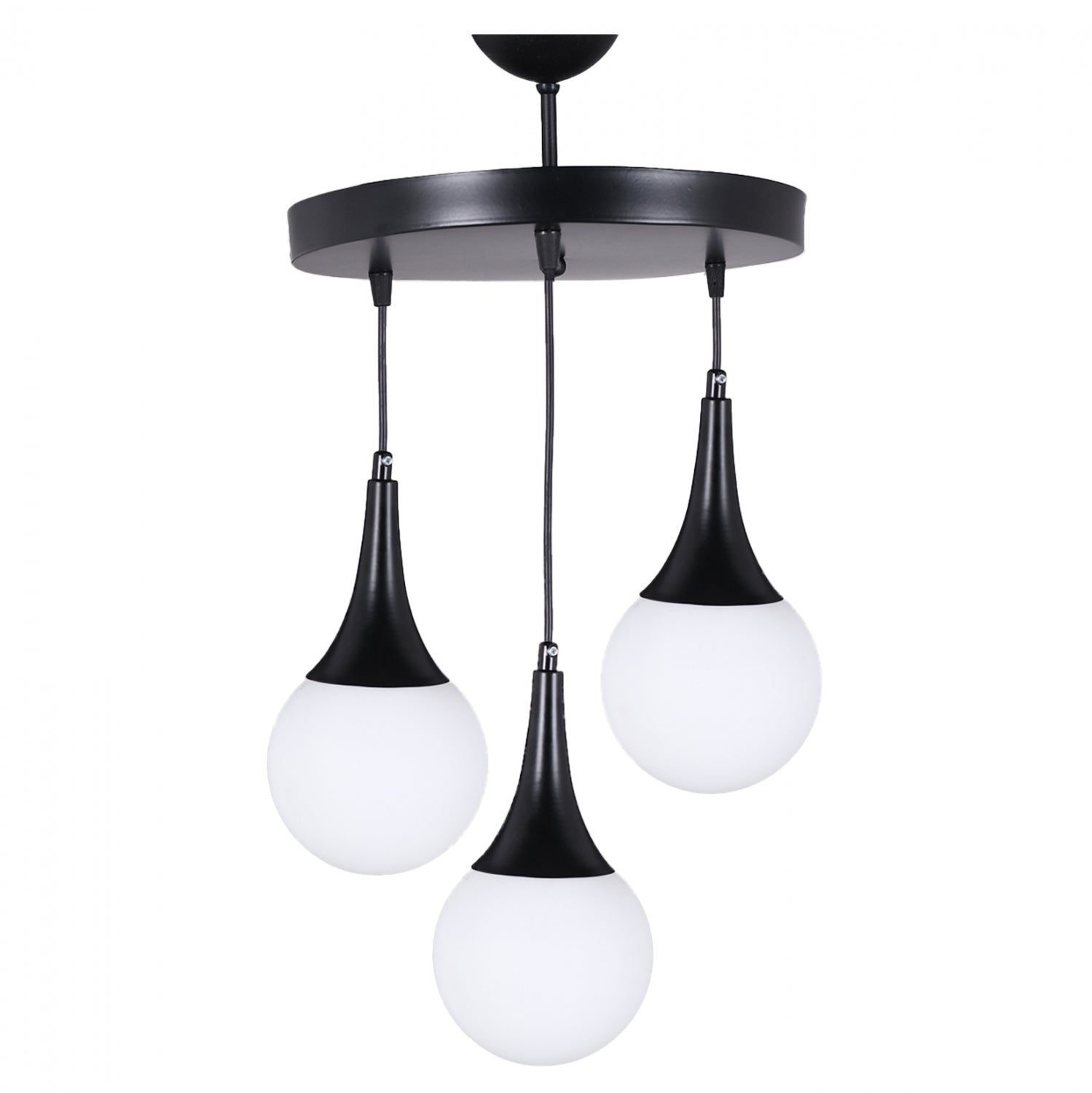 ΦΩΤΙΣΤΙΚΟ ΟΡΟΦΗΣ 3ΦΩΤΟ ΜΑΥΡΟ HM7516.01 30x75 εκ. - Pakobazaar