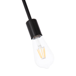 ΦΩΤΙΣΤΙΚΟ ΟΡΟΦΗΣ 4-ΦΩΤΟ LIGHTY HM7405.11 ΜΕΤΑΛΛΟ ΣΕ ΜΑΥΡΟ 57x5x52Υεκ. - Pakobazaar