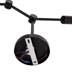 ΦΩΤΙΣΤΙΚΟ ΟΡΟΦΗΣ 4-ΦΩΤΟ LIGHTY HM7405.11 ΜΕΤΑΛΛΟ ΣΕ ΜΑΥΡΟ 57x5x52Υεκ. - Pakobazaar