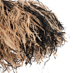 ΦΩΤΙΣΤΙΚΟ ΟΡΟΦΗΣ ORDEM HM4715 ΚΑΠΕΛΟ ΙΝΕΣ SISAL & ΜΠΑΝΑΝΑΣ-ΜΑΥΡΟ & ΦΥΣΙΚΟ Φ75εκ - Pakobazaar