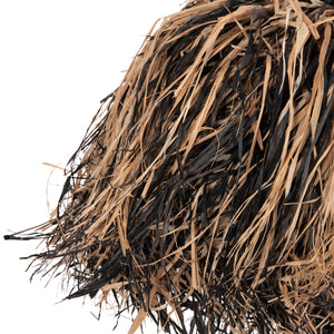 ΦΩΤΙΣΤΙΚΟ ΟΡΟΦΗΣ ORDEM HM4716 ΚΑΠΕΛΟ ΙΝΕΣ SISAL & ΜΠΑΝΑΝΑΣ-ΜΑΥΡΟ & ΦΥΣΙΚΟ Φ60x50Υεκ - Pakobazaar