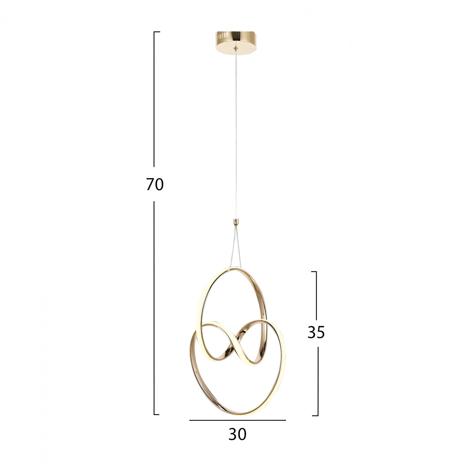 ΦΩΤΙΣΤΙΚΟ ΟΡΟΦΗΣ HM7509.02 30x30x70 εκ. - Pakobazaar