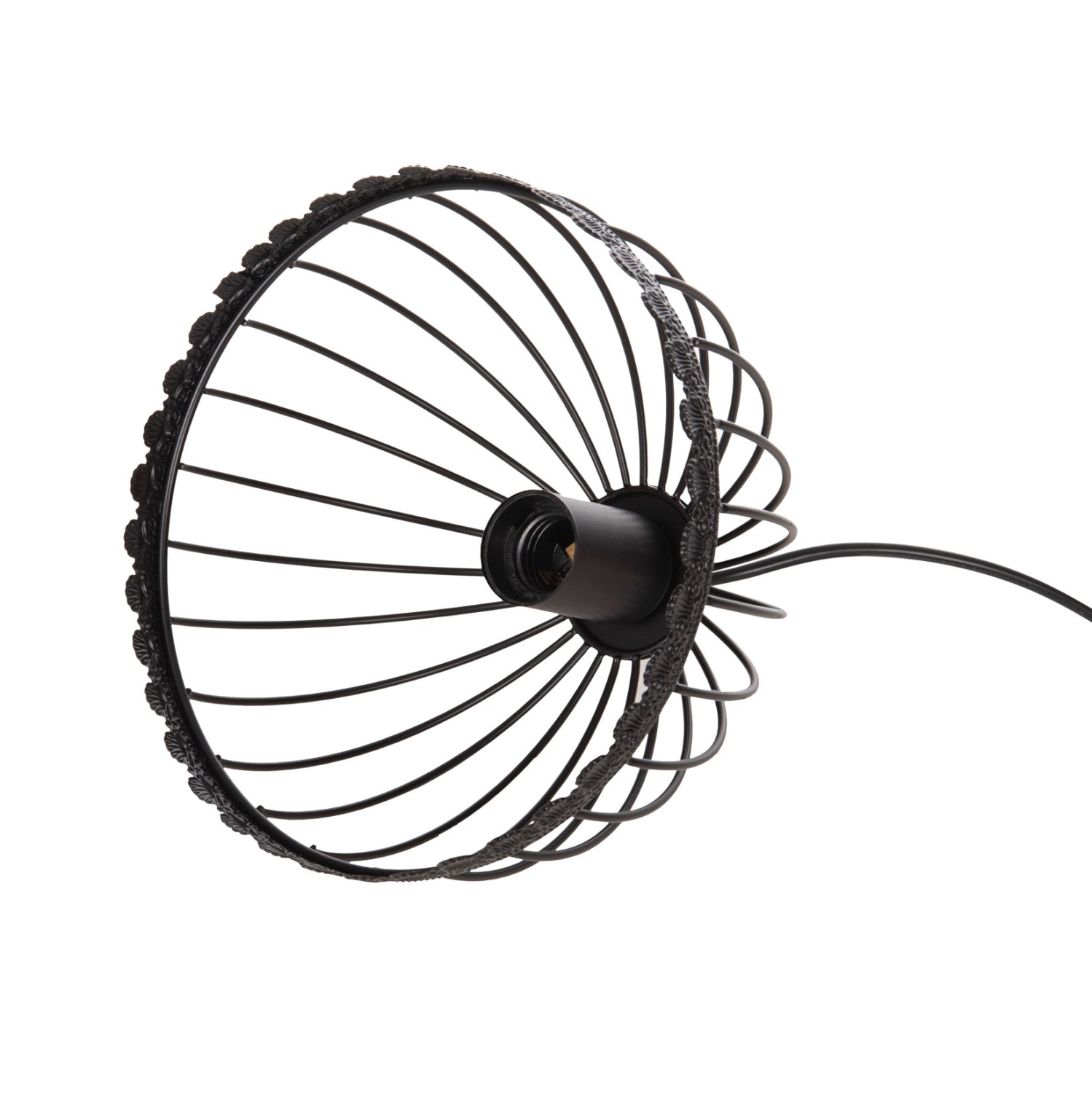 ΦΩΤΙΣΤΙΚΟ ΟΡΟΦΗΣ ΚΡΕΜΑΣΤΟ HM4086 3ΦΩΤΟ ΜΑΥΡΕΣ ΜΕΤΑΛΛΛΙΚΕΣ ΟΜΠΡΕΛΕΣ Φ22x123Υεκ. - Pakobazaar