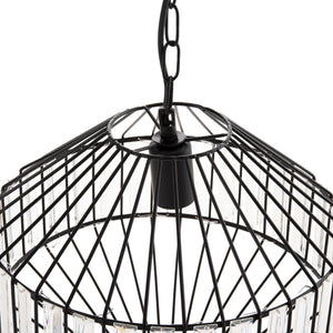ΦΩΤΙΣΤΙΚΟ ΟΡΟΦΗΣ ΚΡΕΜΑΣΤΟ HM4092 ΜΕΤΑΛΛΙΚΟ ΜΑΥΡΟ ΚΑΠΕΛΟ Φ33,5x29-127,5Υεκ. - Pakobazaar