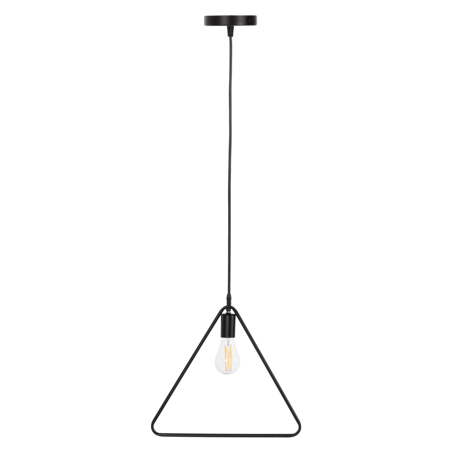 ΦΩΤΙΣΤΙΚΟ ΟΡΟΦΗΣ ΚΡΕΜΑΣΤΟ HM4096 ΜΑΥΡΟ ΜΕΤΑΛΛΙΚΟ ΤΡΙΓΩΝΟ 38x132Υεκ. - Pakobazaar