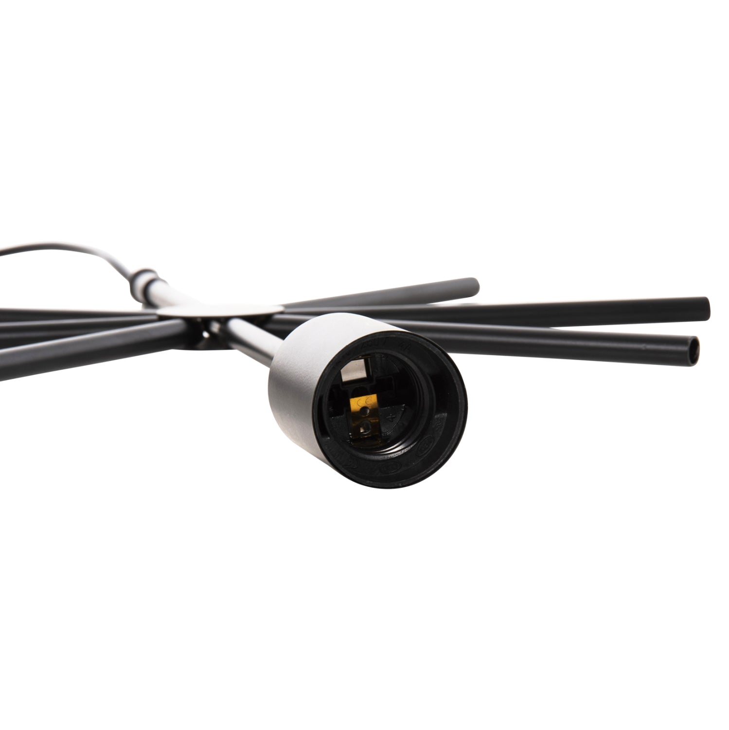 ΦΩΤΙΣΤΙΚΟ ΟΡΟΦΗΣ ΚΡΕΜΑΣΤΟ HM4098 ΜΑΥΡΟ ΜΕΤΑΛΛΟ ΑΣΤΕΡΙ 34x40x106Υεκ. - Pakobazaar