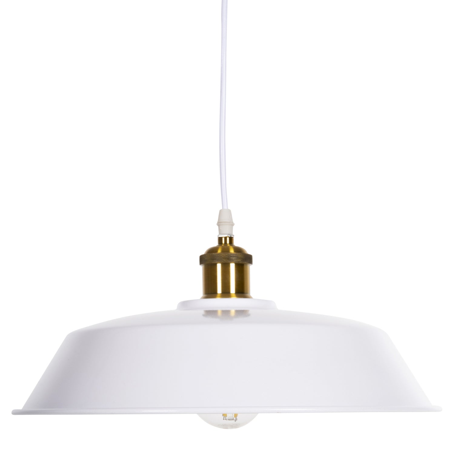 ΦΩΤΙΣΤΙΚΟ ΟΡΟΦΗΣ ΚΡΕΜΑΣΤΟ HM4174.02 ΛΕΥΚΟ ΜΕΤΑΛΛΟ ΧΡΥΣΗ ΛΕΠΤΟΜΕΡΕΙΑ Φ35,5x116Υεκ - Pakobazaar