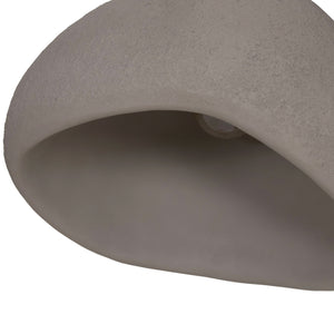 ΦΩΤΙΣΤΙΚΟ ΟΡΟΦΗΣ ΚΡΕΜΑΣΤΟ JAYLEN HM4703.03L FIBER CEMENT ΓΚΡΙ 65x55x45Υεκ. - Pakobazaar