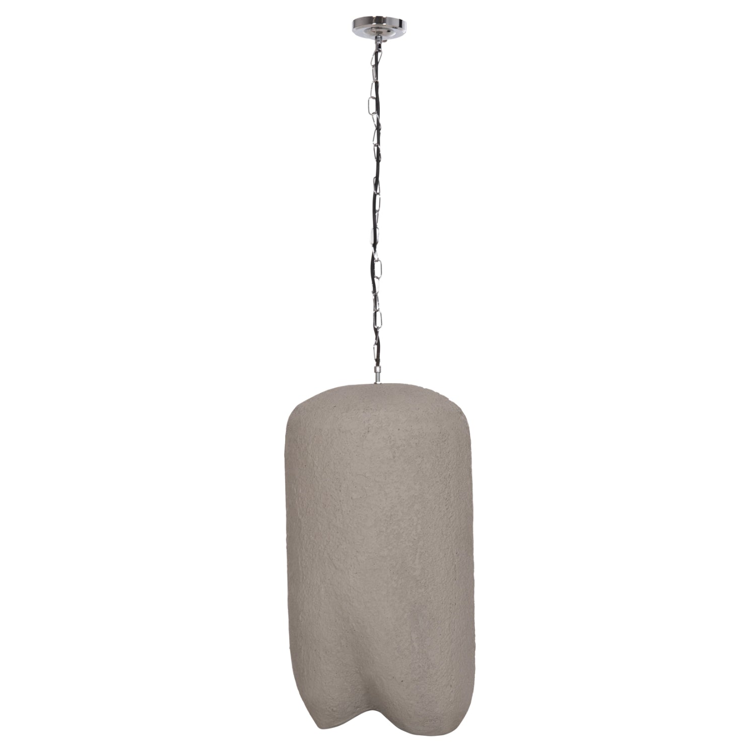 ΦΩΤΙΣΤΙΚΟ ΟΡΟΦΗΣ ΚΡΕΜΑΣΤΟ LOGKY HM4704.03L--FIBER CEMENT ΓΚΡΙ 35x35x67Υεκ - Pakobazaar