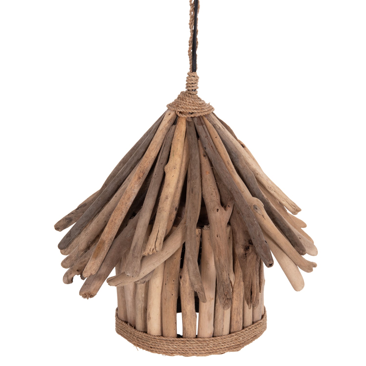ΦΩΤΙΣΤΙΚΟ ΟΡΟΦΗΣ ΚΡΕΜΑΣΤΟ TREIT HM4874 DRIFTWOOD ΣΕ ΦΥΣΙΚΟ Φ40x73Υεκ [1xΕ27] - Pakobazaar