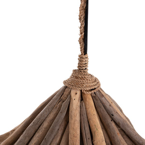 ΦΩΤΙΣΤΙΚΟ ΟΡΟΦΗΣ ΚΡΕΜΑΣΤΟ TREIT HM4874 DRIFTWOOD ΣΕ ΦΥΣΙΚΟ Φ40x73Υεκ [1xΕ27] - Pakobazaar