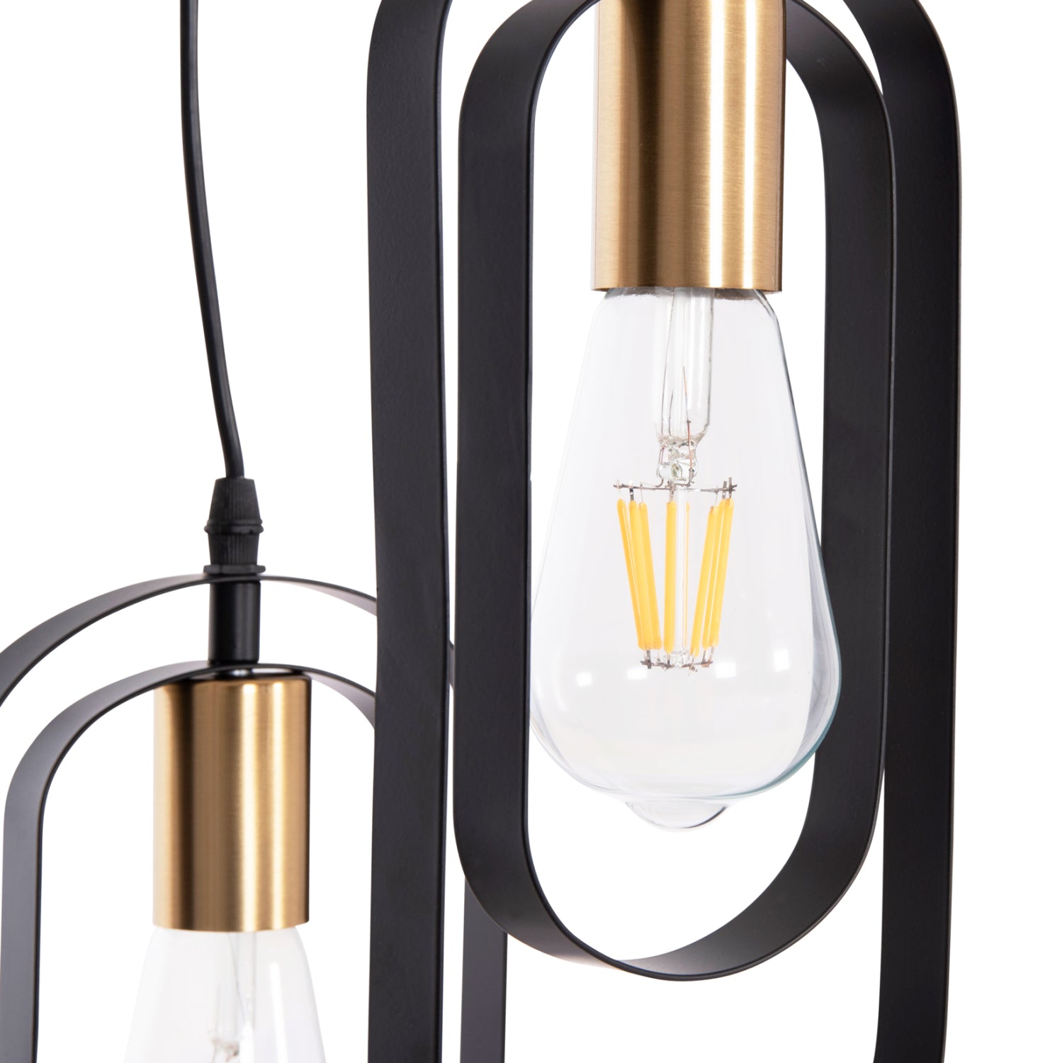 ΦΩΤΙΣΤΙΚΟ ΟΡΟΦΗΣ ΚΡΕΜΑΣΤΟ BIUT HM7528.11 ΜΑΥΡΟ ΜΕΤΑΛΛΟ-ΧΡΥΣΟ ΝΤΟΥΙ Φ23x139Υεκ. - Pakobazaar